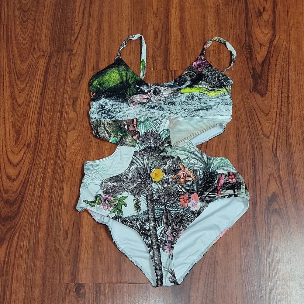 Touché Trinkini One Piece Swimsuit Size M